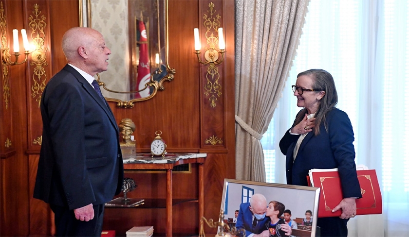 Le président de la République rencontre Najla Bouden et Taoufik Charfeddine