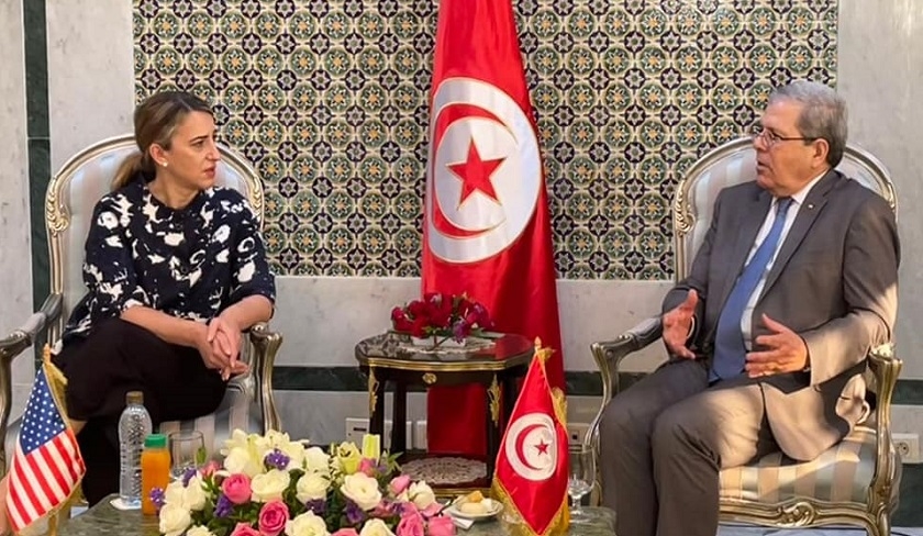 Othman Jerandi reçoit la sous-secrétaire d'État US aux Affaires du Proche-Orient