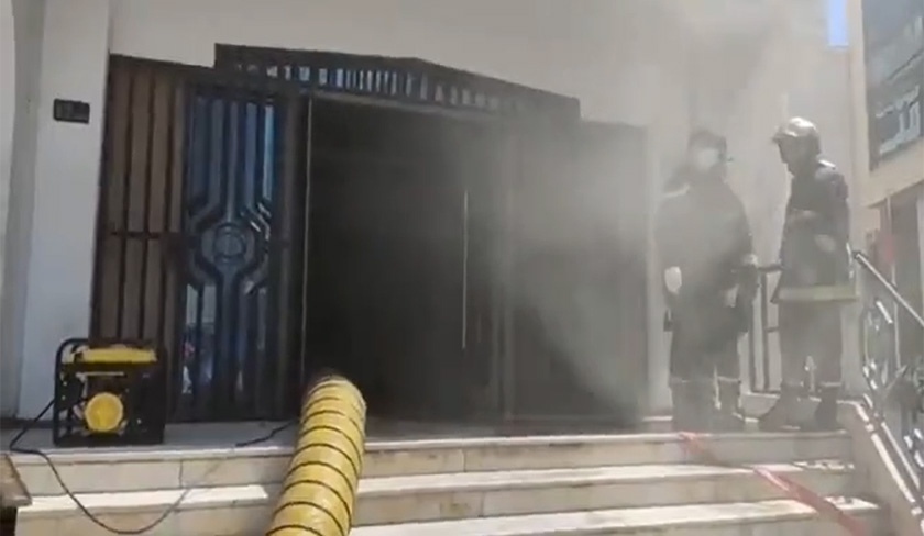 Incendie aux locaux de la CNAM à Jean Jaurès
