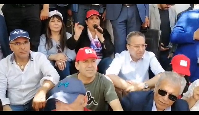 Abir Moussi annonce la levée de la grève de la faim