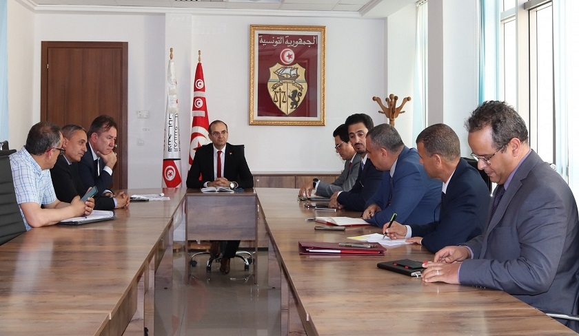 Farouk Bouasker reçoit les PDG de Tunisie Telecom, Orange et Ooredoo