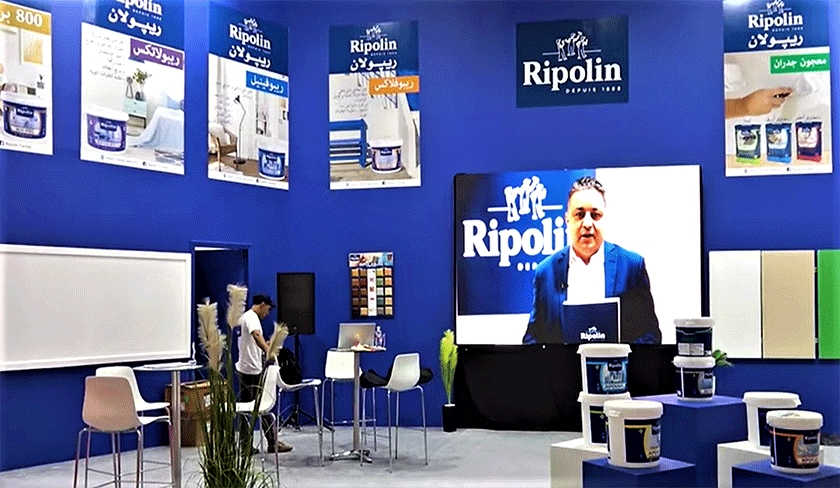 Ripolin présente sa nouvelle gamme de produits durant le Salon du bâtiment au Kram