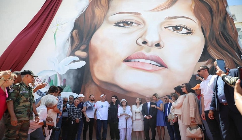 Inauguration de la rue Claudia Cardinale