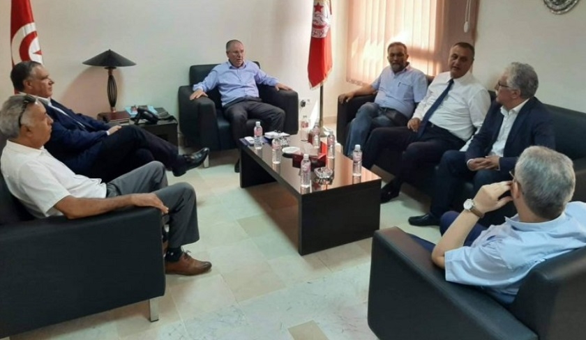 Noureddine Taboubi reçoit des représentants de partis hostiles au dialogue de Kaïs Saïed