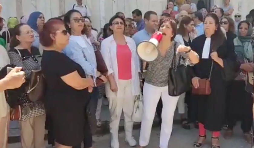 Samia Abbou accuse l’épouse de Kaïs Saïed d’emploi fictif