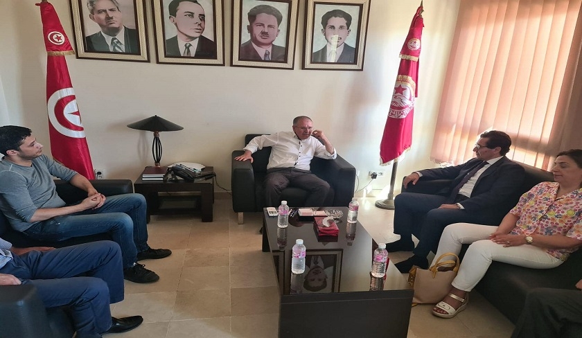 Noureddine Taboubi reçoit une délégation de Afek Tounes