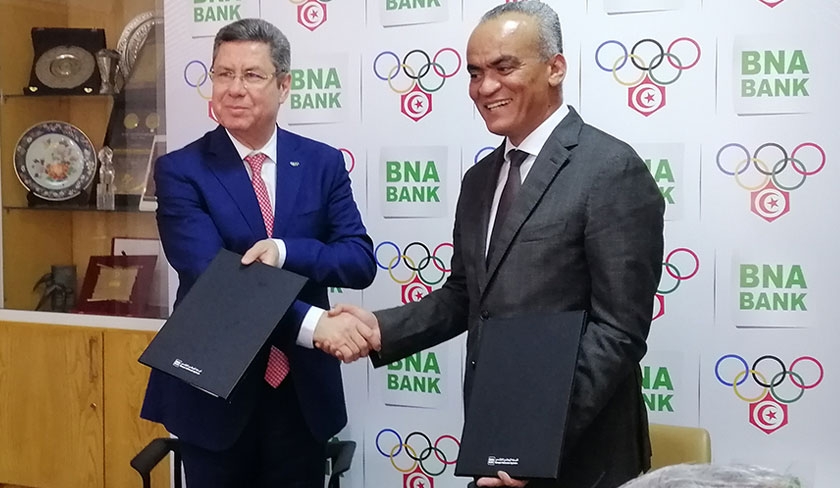 La BNA Bank renouvelle son partenariat avec le Comit national olympique tunisien