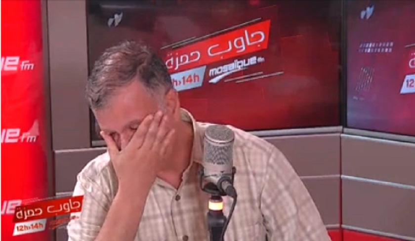 Amine Mahfoudh fond en larmes sur direct sur antenne