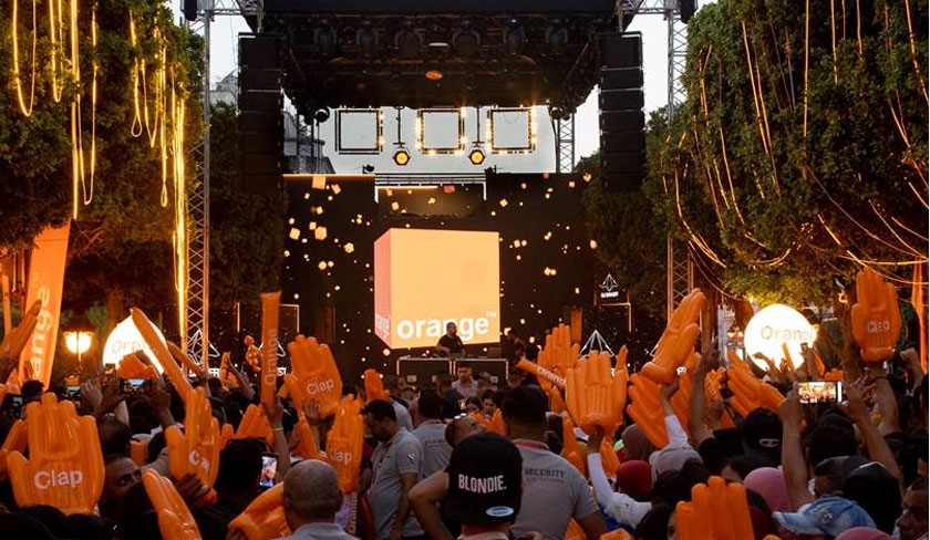  Yalla Jaw , le concert indit organis par Orange Tunisie, fait vibrer de joie lavenue Habib Bourguiba 

