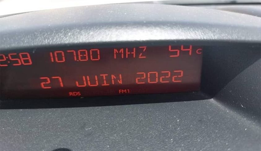 Canicule : le mercure flambe  Bj !