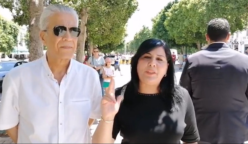 Abir Moussi interdite de manifester le 23 juillet à l’avenue Habib Bourguiba