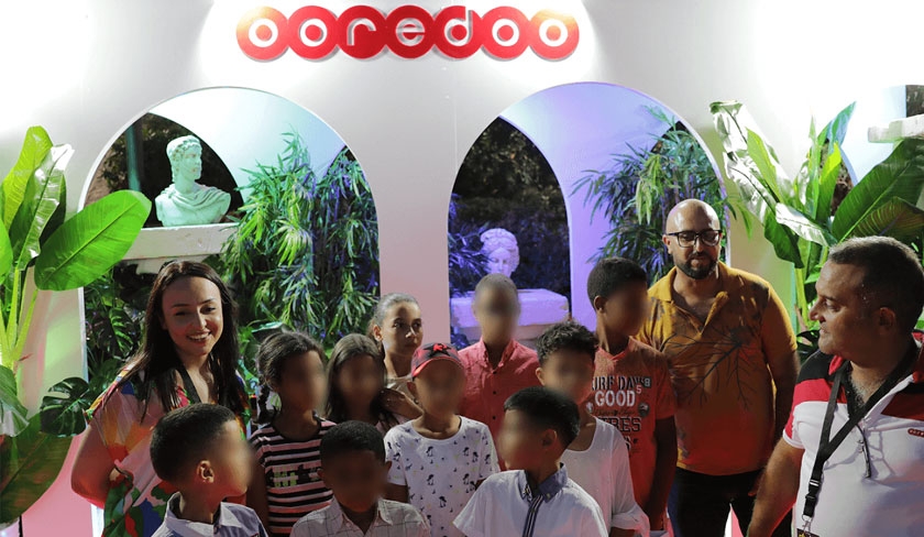 Ooredoo clbre le Festival International de Carthage avec les enfants de SOS Village

