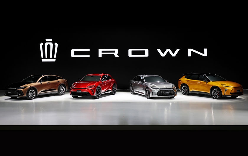 Toyota dévoile en première mondiale la toute nouvelle série Crown