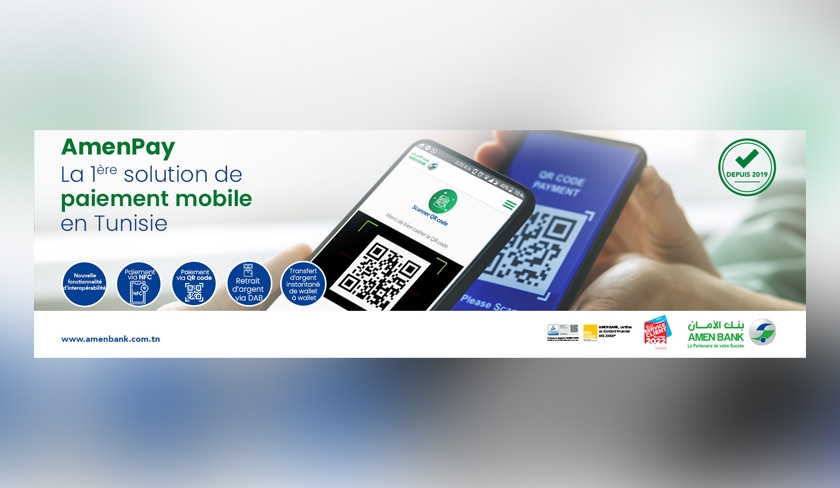 AmenPay : leader des applications de paiement mobile en Tunisie