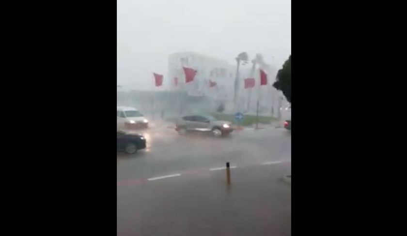 En vidéos : tempête à Sousse et pluies torrentielles