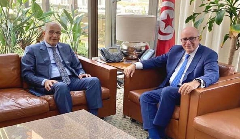 Marouane El Abassi reçoit le gouverneur de la Banque centrale libyenne