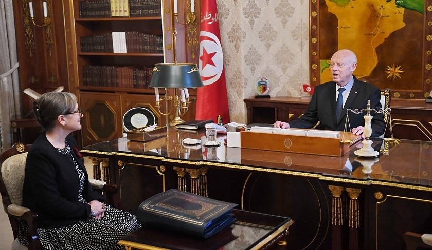 Kaïs Saïed et Najla Bouden discutent des préparatifs de la rentrée scolaire