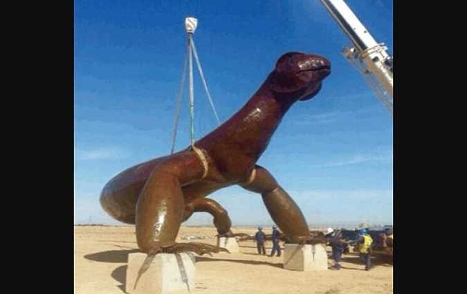 Une statue d’un lézard à Gabès, qu’en est-il ?