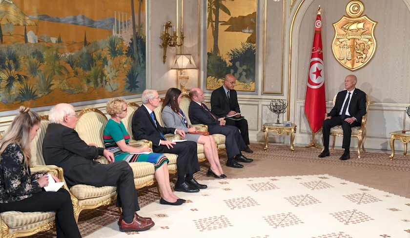 Kaïs Saïed reçoit une délégation du Congrès : ce que Carthage n'a pas dit