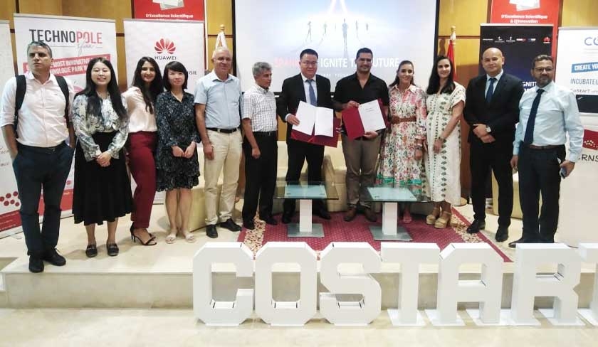En soutien aux startups, Huawei Tunisie conclut des partenariats avec Novation City et CostarT autour du Programme SPARK

