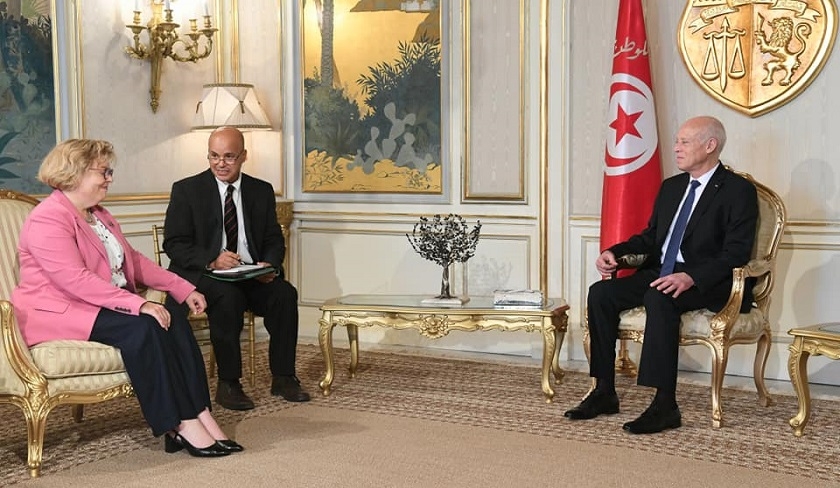 Kaïs Saïed à Barbara Leaf : la Tunisie est souveraine et refuse toute ingérence