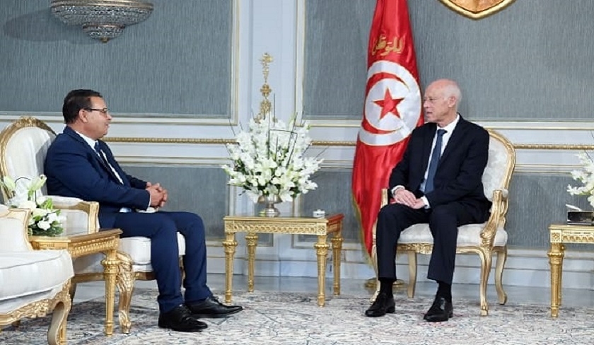 Kaïs Saïed discute des prochaines élections avec Zouheir Maghzaoui
