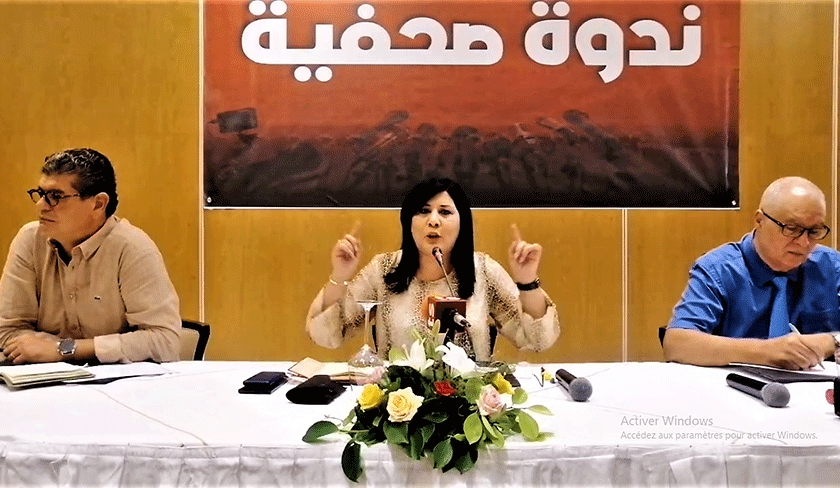 Abir Moussi appelle  la lutte pour librer le pays

