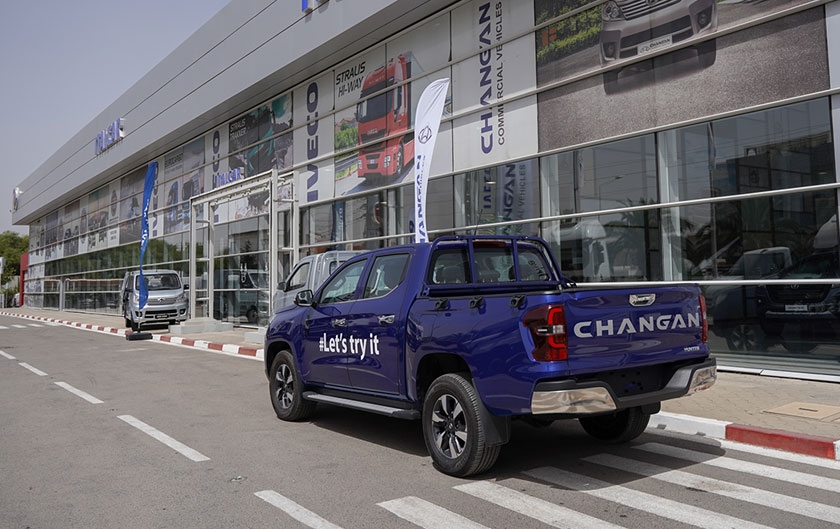 Les Changan New Star et Hunter dvoils, lors de la journe portes ouvertes organise par Italcar