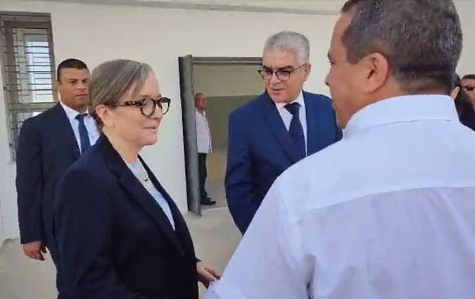 Bouden, Sellaouti et Fekih à Bhar Lazreg à l'occasion de la rentrée scolaire