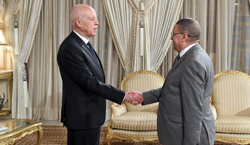 Kaïs Saïed reçoit le ministre algérien de l’Intérieur

