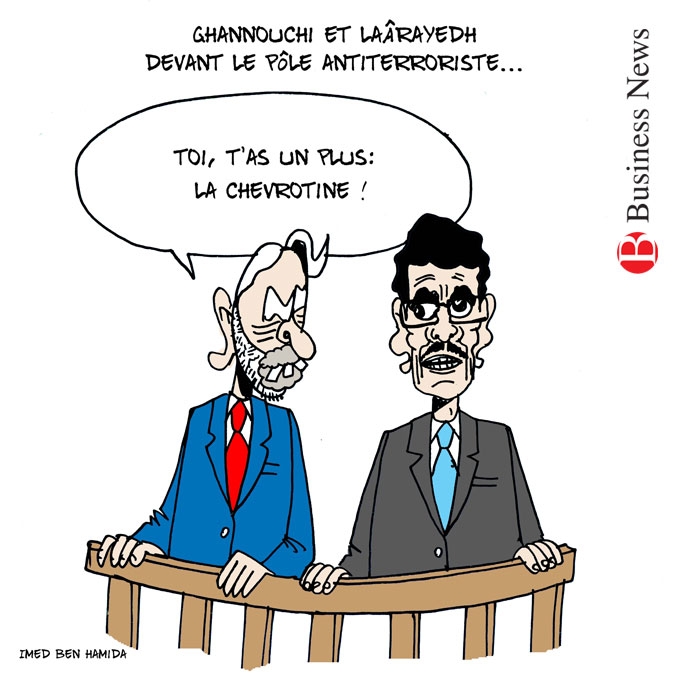 Ghannouchi et Laârayedh devant la justice