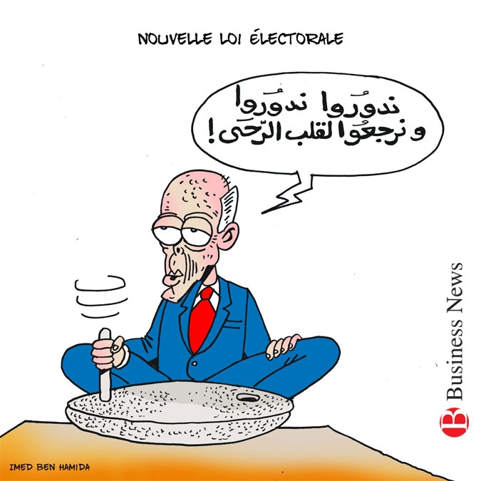 Kaïs Saïed et sa loi électorale
