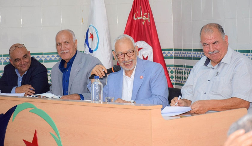 Rached Ghannouchi en tournée pour rencontrer les cadres et militants du parti