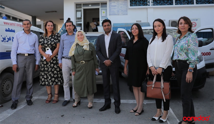 Ooredoo tient son engagement auprès de l'unité d’oncologie pédiatrique de Salah Azaiez

