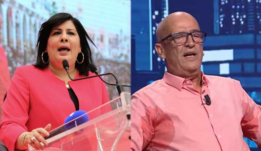 Abir Moussi s'en prend à Ahmed Chafter