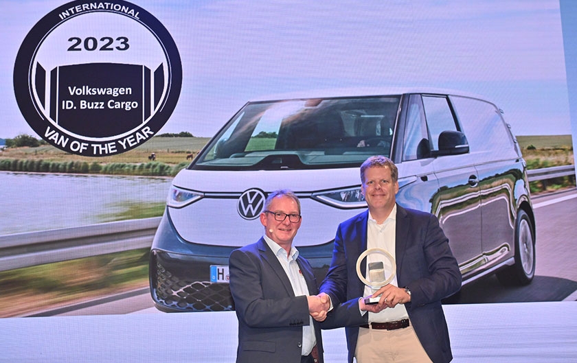 Le Volkswagen ID. Buzz Cargo récompensé par le prix 