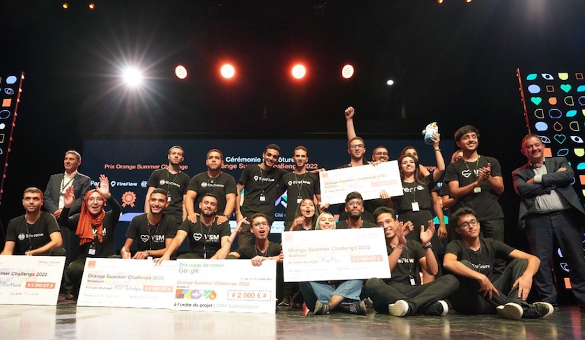 Cérémonie de remise des prix de la 12e édition d’Orange Summer Challenge