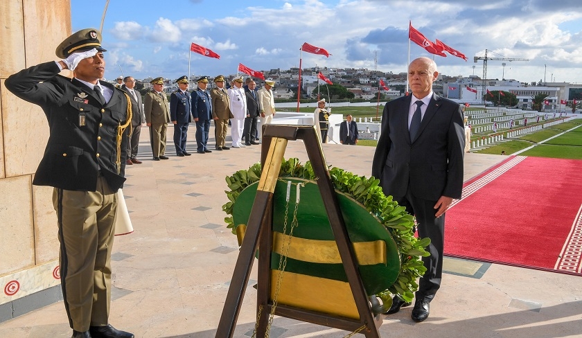 Kaïs Saïed commémore le 59ème anniversaire de la fête de l’Évacuation à Bizerte