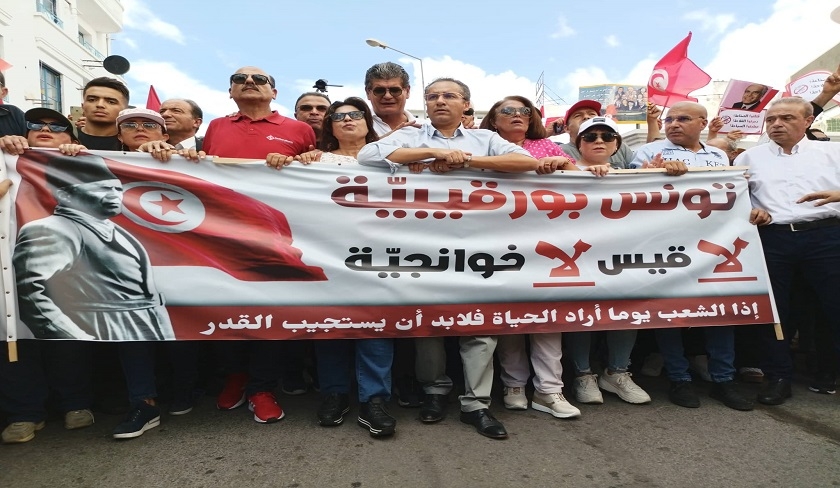 Le PDL manifeste contre le rgime de Kas Saed