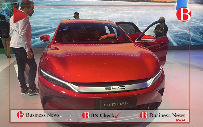 Vido - Mondial de l'automobile de Paris : BYD prsente les modles Seal, Tang et Han
