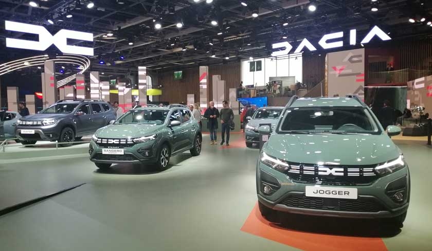 Mondial de l'automobile de Paris : Dacia présente sa nouvelle gamme de voitures