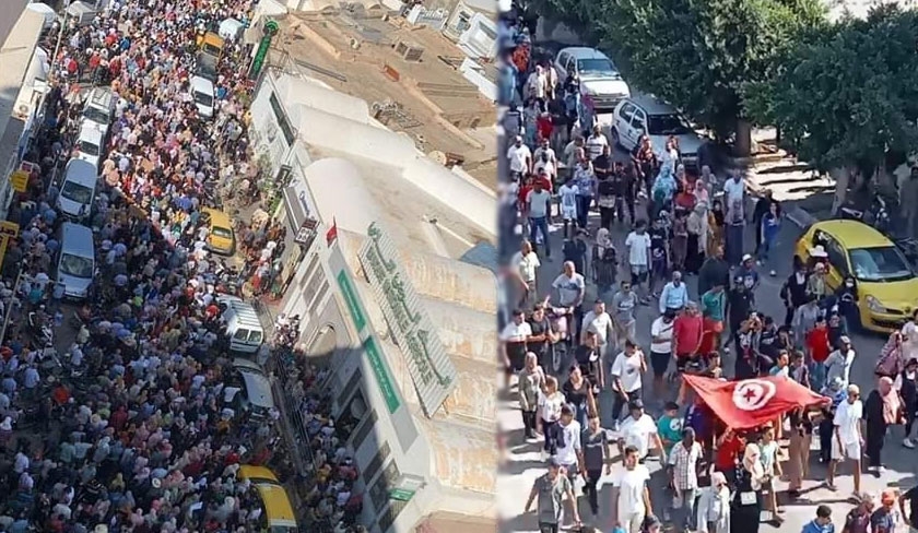 UGTT - 7.000 personnes participent à la grève de Zarzis
