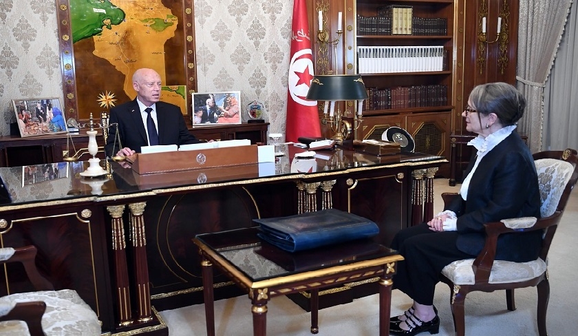 Kaïs Saïed reçoit Najla Bouden