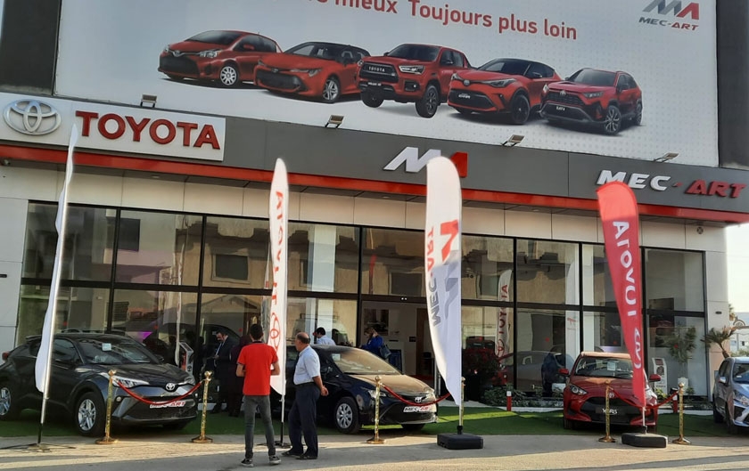 Inauguration d'une nouvelle agence agre BSB Toyota  Teboulba