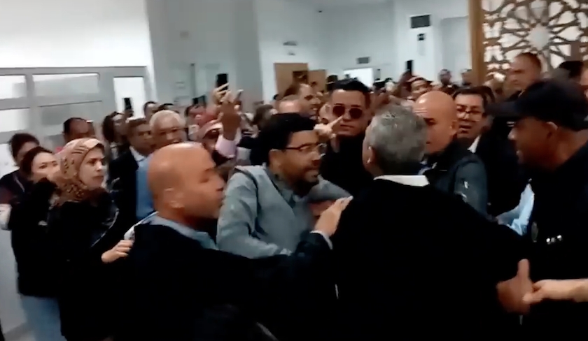 Audition de Ghannouchi : altercations et changes de violences entre avocats au Tribunal de Sousse 
