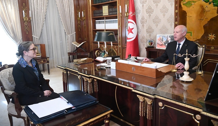 Kaïs Saïed reçoit Najla Bouden