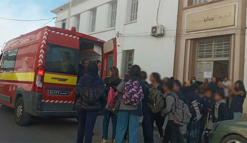 Sfax : des élèves asphyxiés suite à l'incendie du port