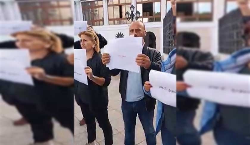Sit-in des journalistes à la Kasbah