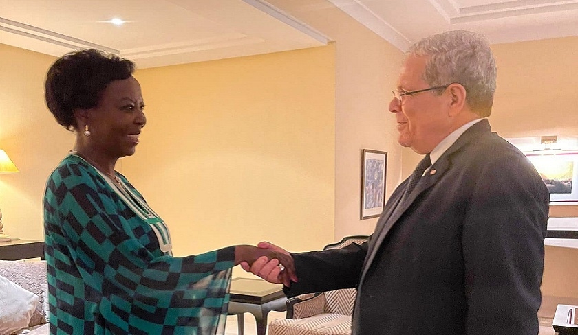Othman Jerandi rencontre la secrétaire générale de la Francophonie