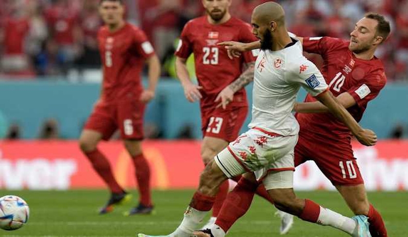 La Tunisie commence le Mondial par un nul contre le Danemark 
